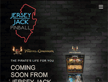 Tablet Screenshot of jerseyjackpinball.com